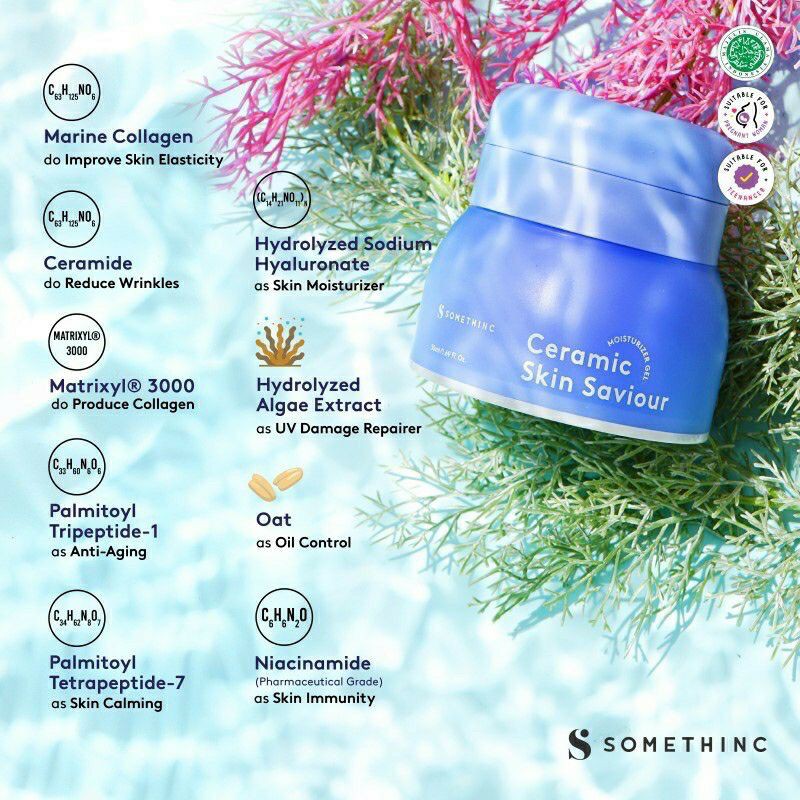 SOMETHINC CERAMIC Skin savior Moisturizer gel