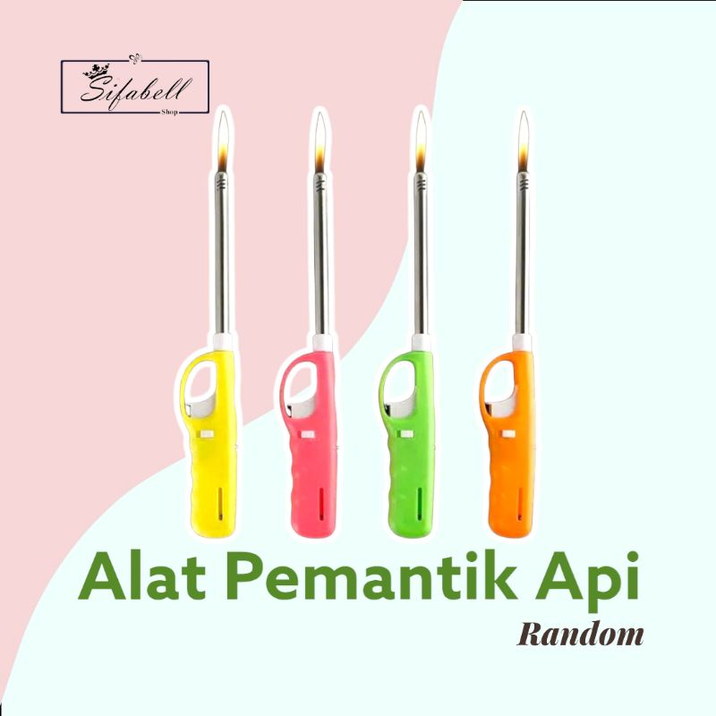 Korek Api Gas Alat Pematik Api Kompor Multifungsi Pemantik Gas Lighter