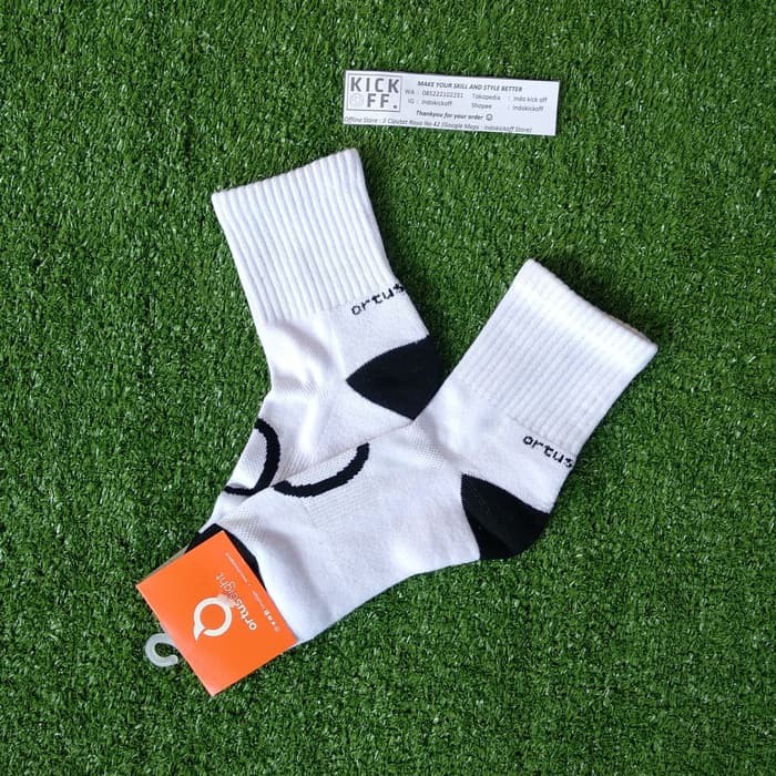 KAOS KAKI SEKOLAH/ KAOS KAKI OLAHRAGA ORTUSEIGHT RAPID SOCKS S - WHITE