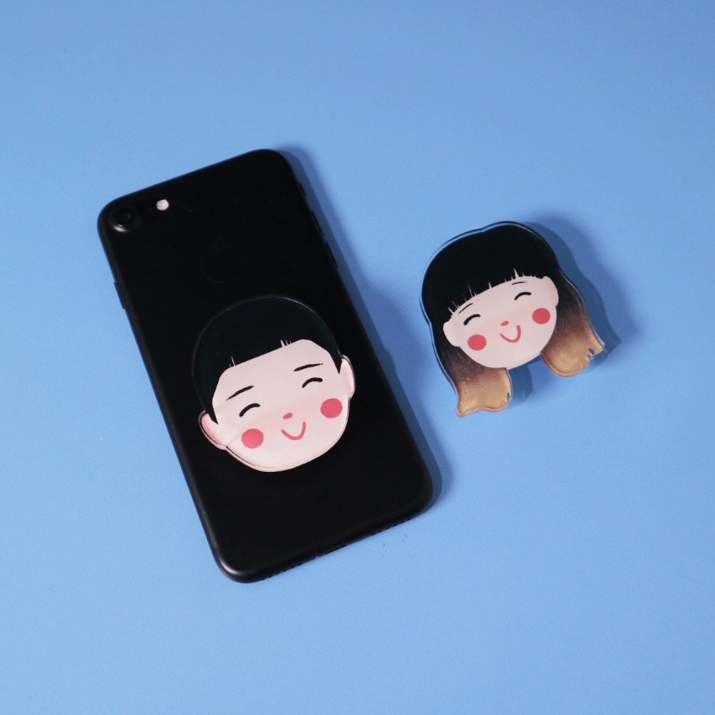 Griptok Akrilik Itaewon Class | Pegangan HP Saeroyi Yi Seo Danbam