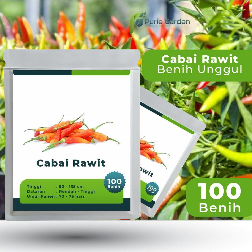 CUCI GUDANG Benih Bibit Biji Unggul Cabe Cabai Rawit 100 Benih PG SBY