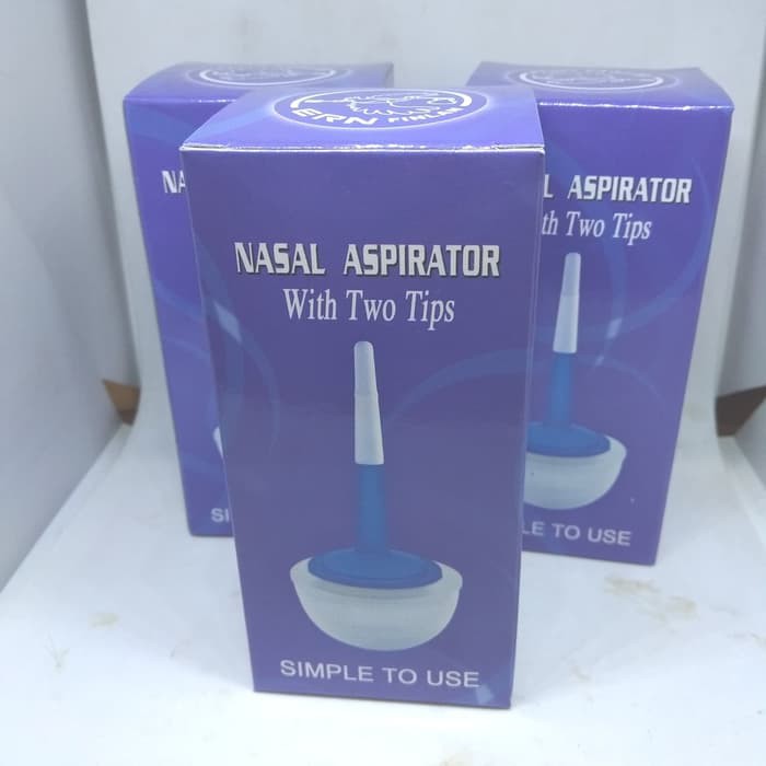 ERN nasal aspirator with two tips