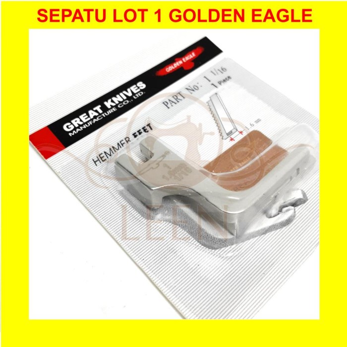 Sepatu Lot 1 1,6mm Golden Eagle Great Knives Klim Mesin Jahit LEEN