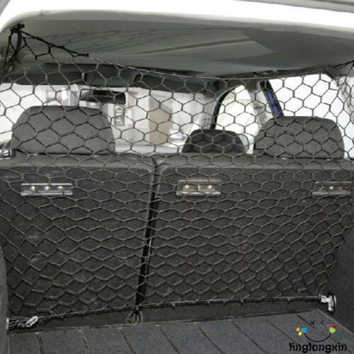 Mu♫-Universal Suv Car Dog Barrier Net Mesh Adjustable Divider Pet Safety Fence