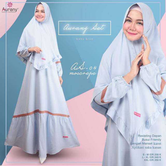 GAMIS AS 04 BABY BLUE ||  AURANY