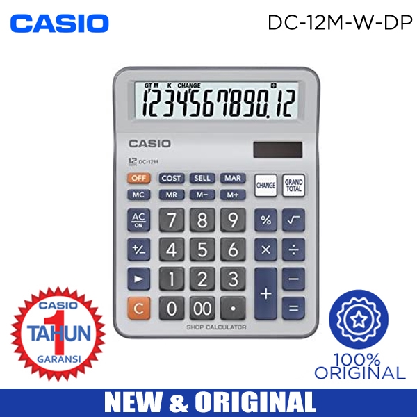 

KALKULATOR CASIO DC 12M