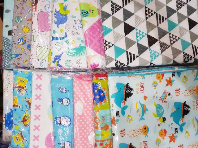 Perlak Baby Katun / Tatakan Baby uk 79x67 cm Katun Baby Premium / Tatakan Ompol