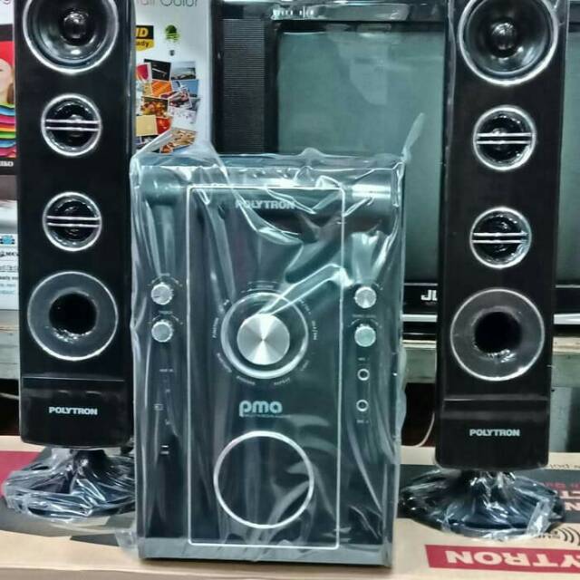 SPEAKER POLYTRON PMA 9526 BANDUNG SPEAKER TOWER BLUETOOTH RADIO