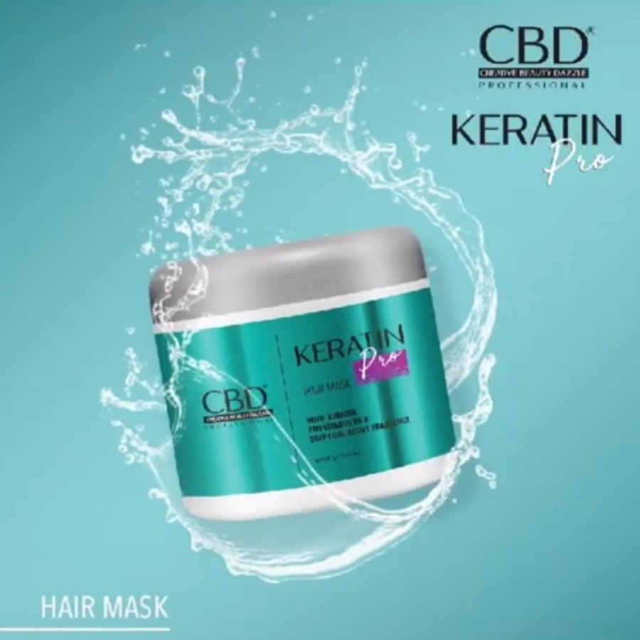 MASKER KERATIN CBD Hair mask Perawatan Keratin 500gr