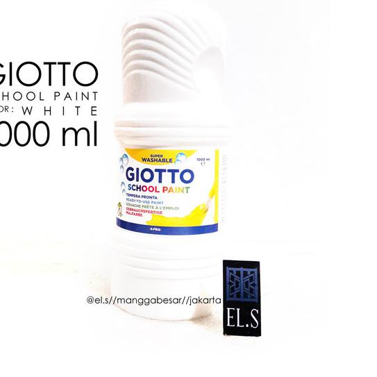 

← Giotto School Paint White 1000 ml ( Cat ) ★