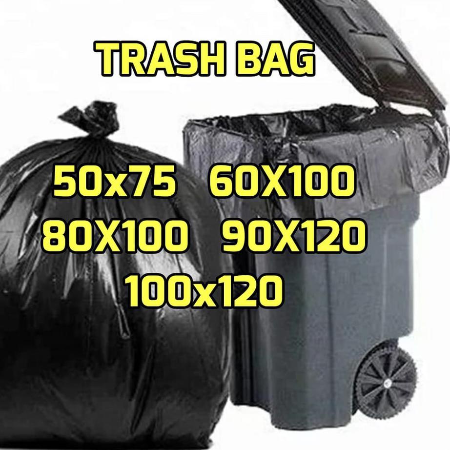 Jual Original Trash Bag Besar 50x75 60x100 80x100 90x120 100x120 Cm