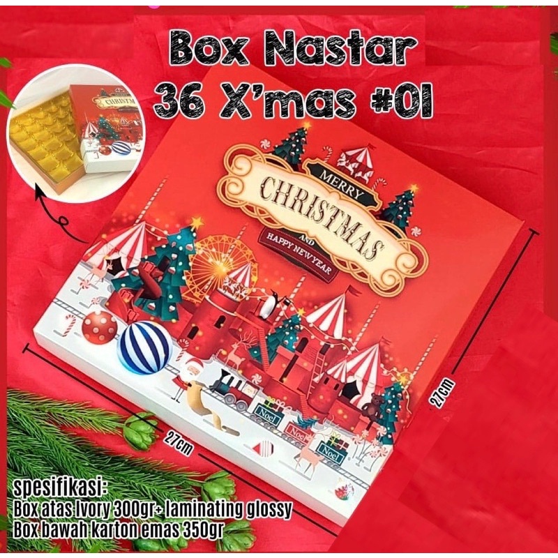 

BOX NASTAR IMLEK NATAL MERRY CHRISTMAS