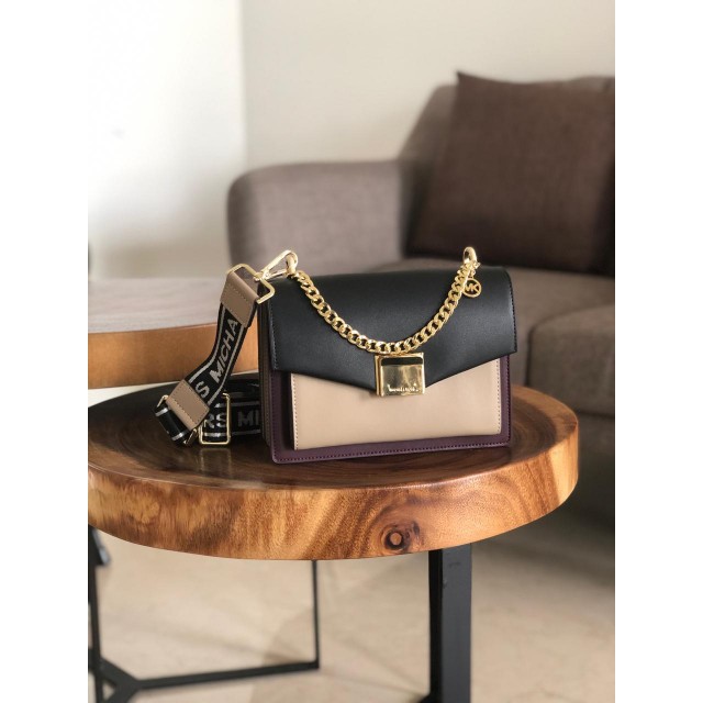 TAS MK LITA COLORBLOCK WIDE LOGO STRAP