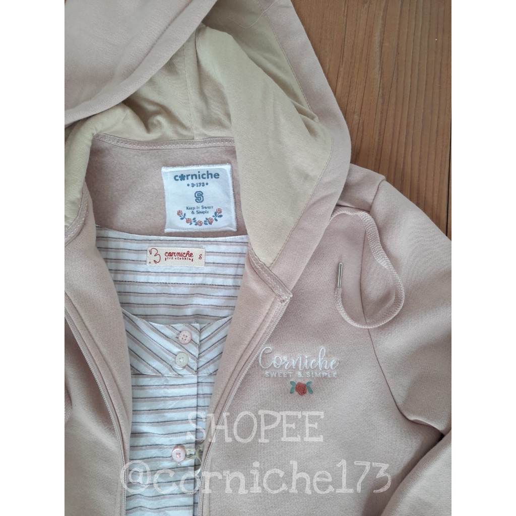 Corniche Simple Jacket Light Pink - TW231274