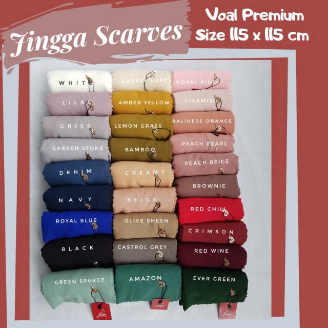 Jingga Scarves