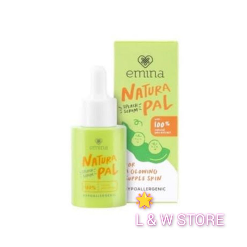 Emina Natura Pal Series Serum /Emina Serum Wajah/100% Original