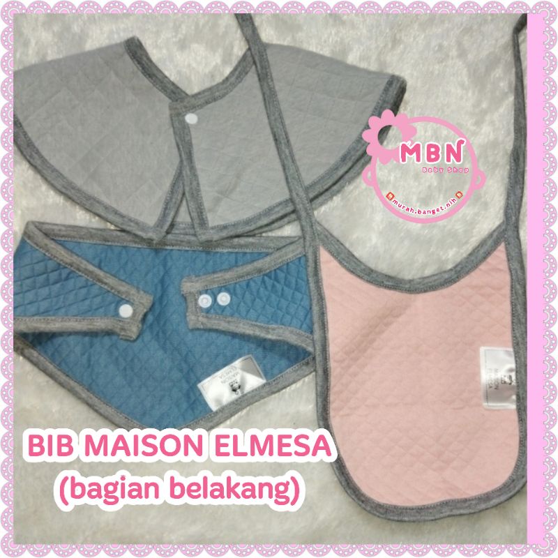 Maison Elmesa Bib Slabber Tatakan Iler Slabber Bulat