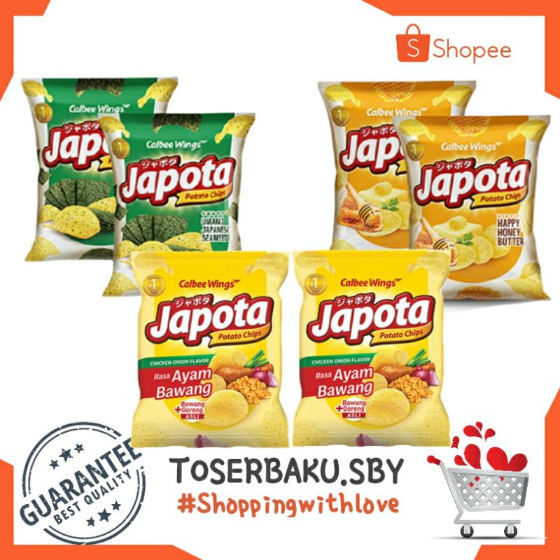 Jual Japota G All Variant Snack Kentang Keripik Kentang Camilan Murah Surabaya Agen