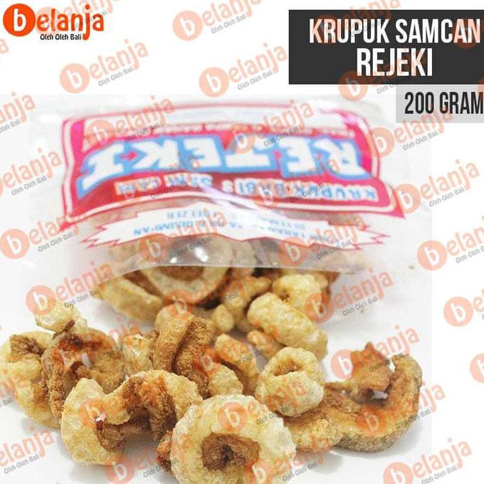 

BIG SALE! Kerupuk Babi Samcan Rejeki 200 gr Oleh Oleh Bali