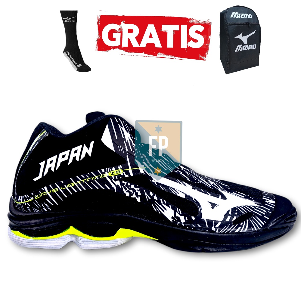 Sepatu volly pria Mizuno wlz 6 Japan murah sepatu volly profesional sepatu volly ball cewek wanita m