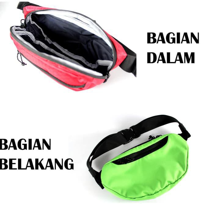 w90m procamp waist bag tas selempang slempang pocket travel pouch gunung 5k2z