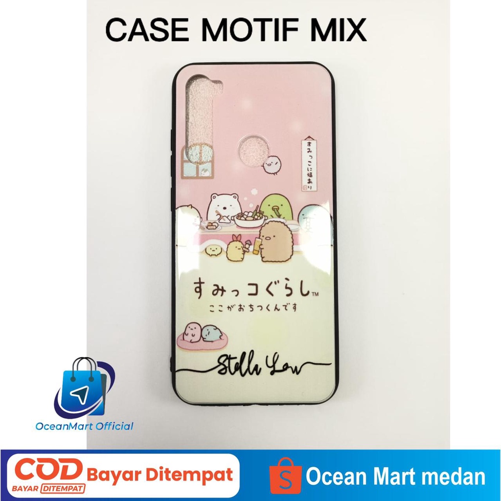 Case HP Motif Mix Xiaomi Redmi Note 8 Softcase Handphone Aneka Gambar Aksesoris Handphone HP OCEANMART OCEAN MART Murah   Grosir