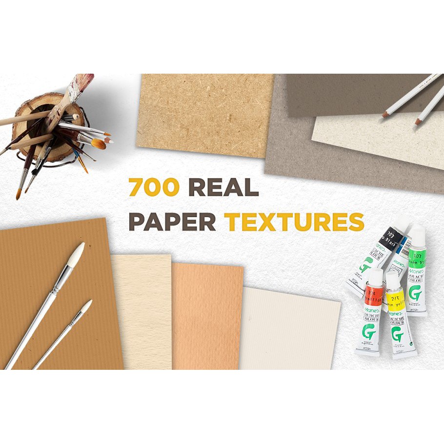 Real Paper Textures Great Bundle - JPEG Ultra HD