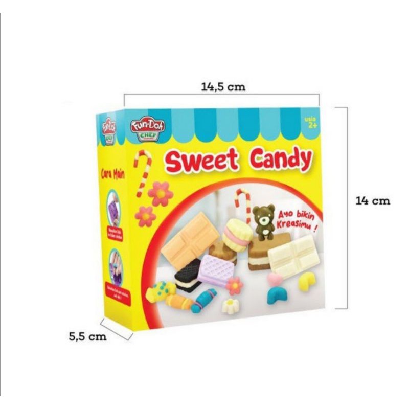 MAINAN CETAK LILIN SWEET CANDY