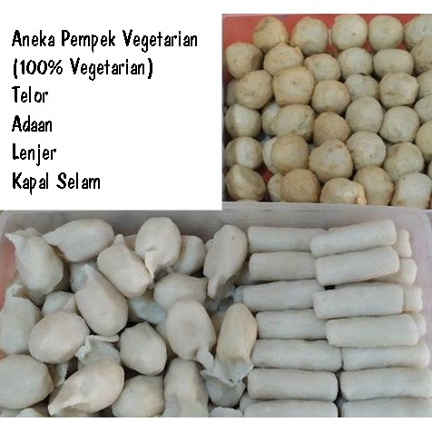 

EMPEK-EMPEK / PEMPEK VEGETARIAN ( LENJER / ADAAN / TELOR )