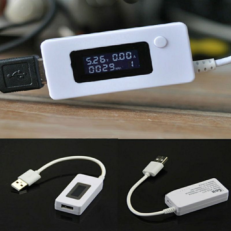 USB TESTER TEGANGAN DC AMPERE METER