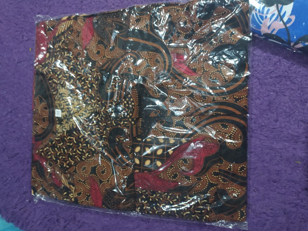 Atasan Pria Kemeja Batik Tradisional Lengan Panjang• Baju Batik Pria•batik Pria