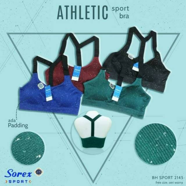 Bra sport bh senam olah raga gym sorex 2145