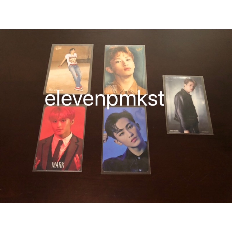 NCT 127 Dream SuperM Mark Photocard PC 100 id deco beyond loveholic ar ticket resonance yes card jop