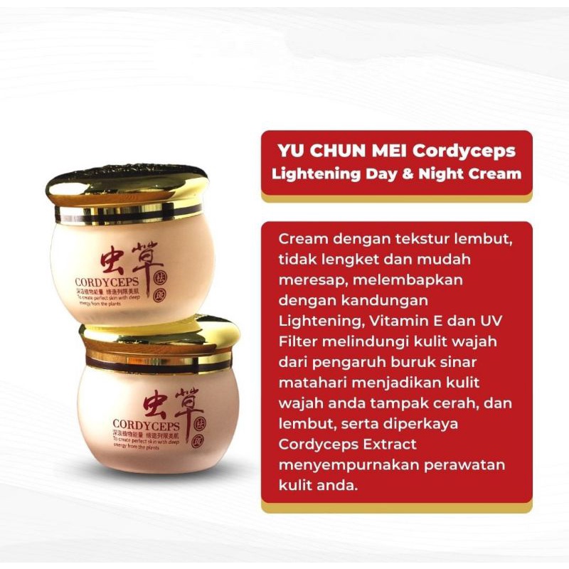 Yu Chun Mei Day Cream / Night Cream 30 Gram