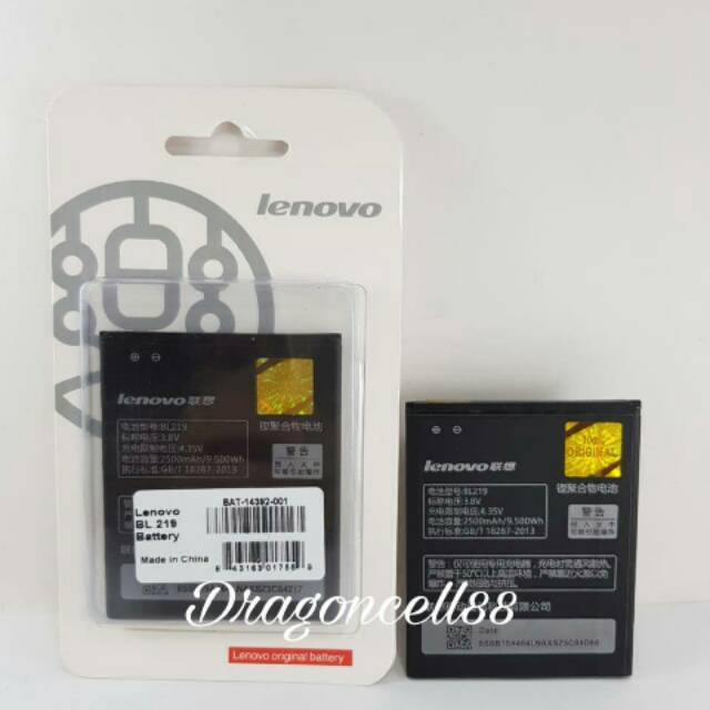 Baterai LENOVO BL219 A880 A889 BL 219 Kualitas ORIGINAL 100%