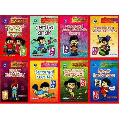 Buku Paket Paud TK A (8 buku Paud TK A) - VM. Anies Arwita, S.Pd