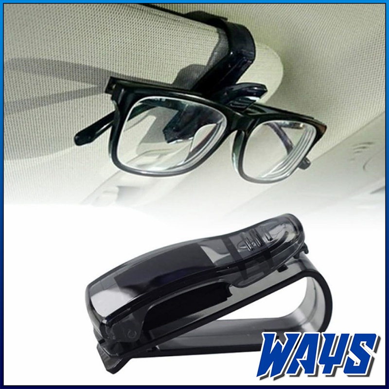 [Z195] Gantungan Tempat Kacamata Mobil Klip Sun Visor Car Sunglasses Clip Holder