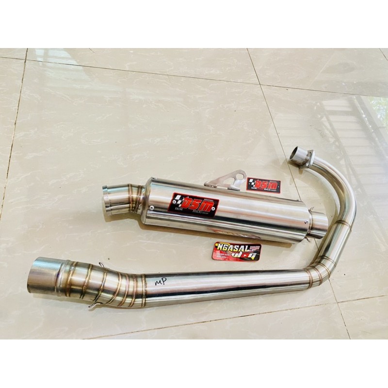 knalpot Dsm Racing megapro cb Gl Mp herex bending