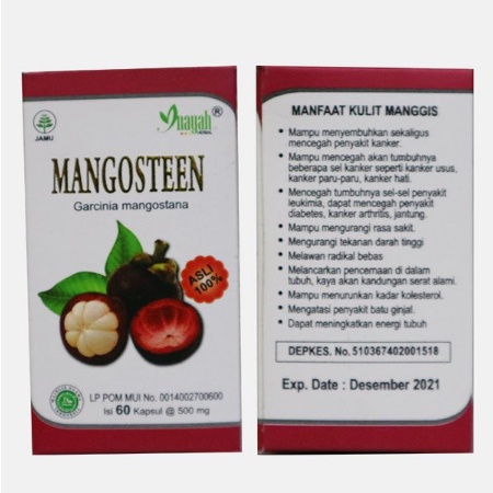 Kapsul Manggis MANGOSTEEN Inayah 60 Kapsul