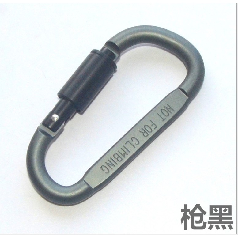 LIXADA Gantungan Carabiner Aluminium Stainless Steel Quickdraw Karabiner 9 Warna baru LENGKAP