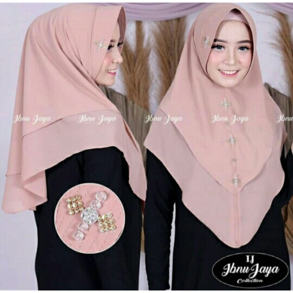 HIJAB INSTANT PAYET IBNU JAYA / HIJAB INSTAN CERUTY