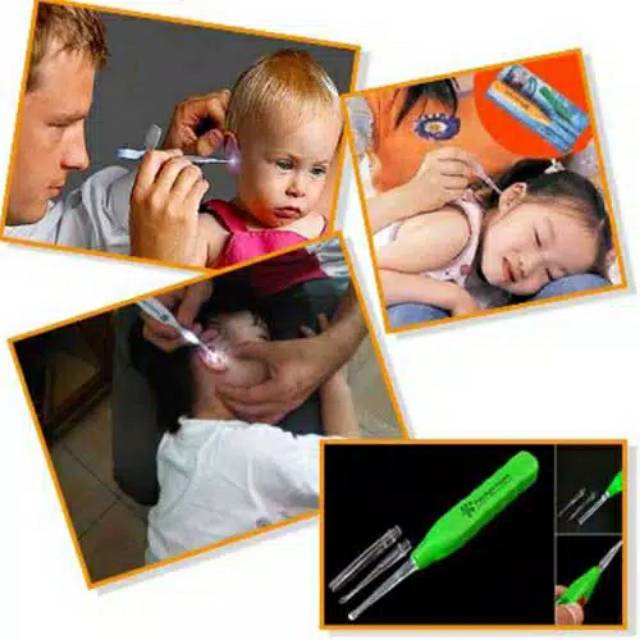 Earpick (korek kuping) KOREK KUPING LAMPUNG EARPICK KOREK KUPING TEINGA ANAK Korek Kuping LED Pembersih Telinga Senter Flashlight Earpick Alat Nyala Lampu Souvenir Murah Import Earpick LED Karakter Cartoon Lucu Cute Animal Korek Kuping Karakter LED Pember