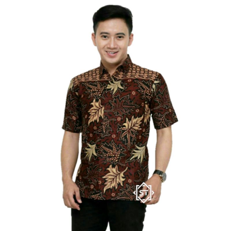 Hem batik lengan pendek dan Hem batik anak lengan pendek size jumbo M L XL XXL 3XL 4XL 5XL