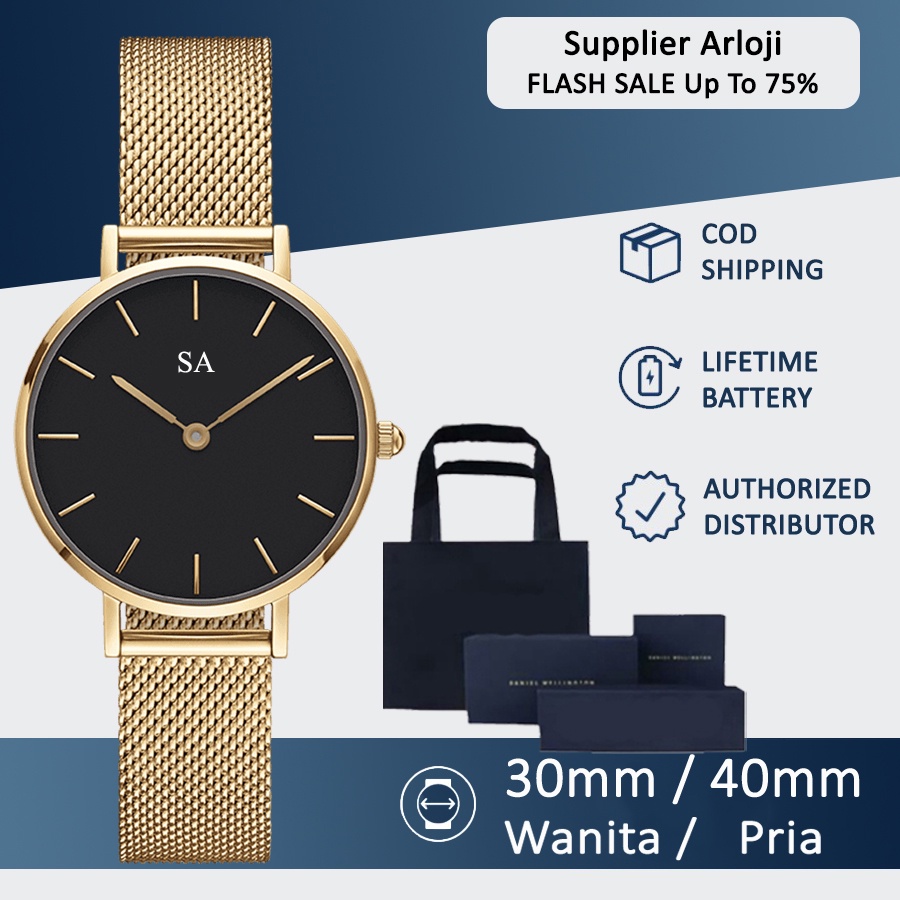 [ COD ] JAM TANGAN FASHION WANITA Q11-0978 RANTAI PASIR  FREE BATERAI || GROSIRAN JAM TANGAN FASHION PRIA TERLARIS ( BISA UNTUK KADO ) JAMINAN HARGA GROSIR !!!-Gold Hitam