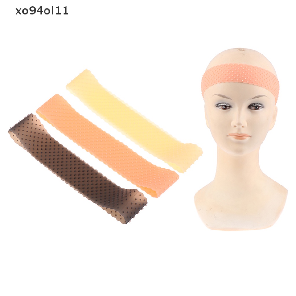 Xo Bandana Silikon Elastis Holder Wig Rambut Palsu Untuk Salon