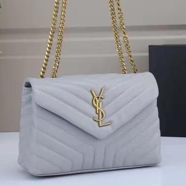 FASHION PREMIUM IMPORT TAS BAHU TOTE SELEMPANG WANITA TALI RANTAI KASUAL KLASIK YSL 6006 KLT