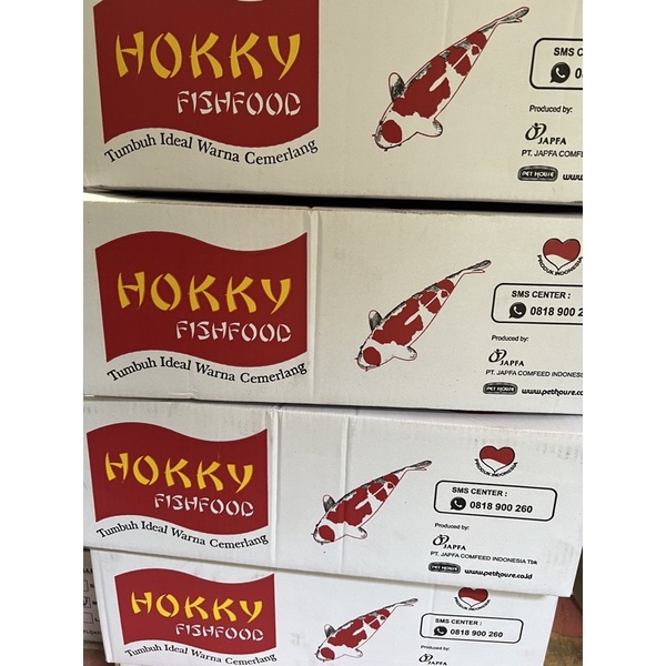 HOKKY KOI GROWTH ukuran M dan S 1kg