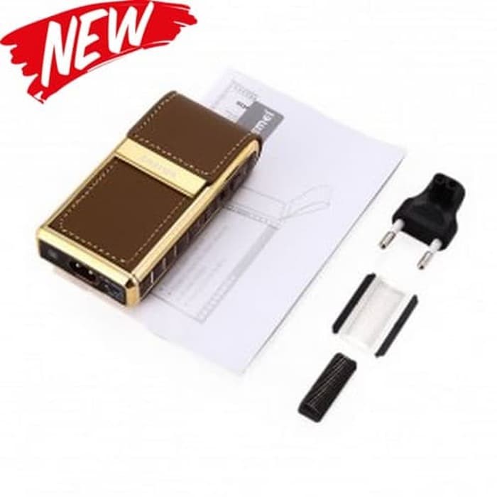 Electric SHAVER rechargeable Alat Cukur Kumis Pencukur Kumis Jenggot