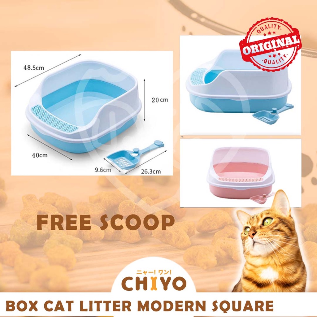 TEMPAT PASIR KUCING &quot; SUPER MODERN CAT LITTER BOX &quot; CAT LITTER BOX