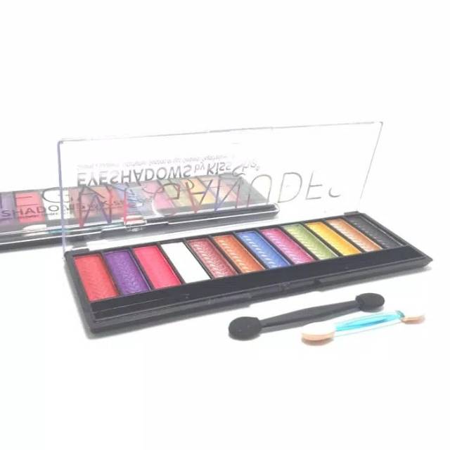 EYESHADOW MEGANUDES KISS SHE 12 WARNA